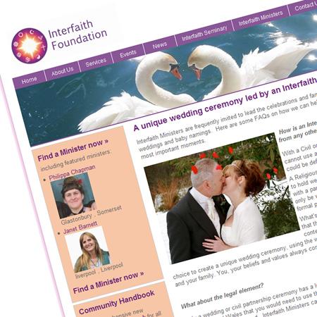 Interfaith Website Design