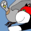 Flying cat picture book